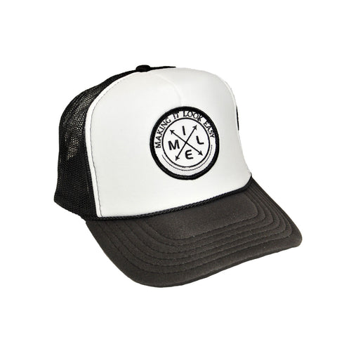 Embroidered Patch Trucker Hat (foam)