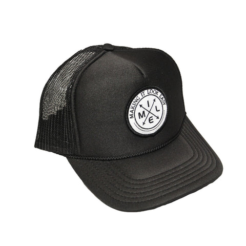 Embroidered Patch Trucker Hat (foam)