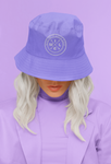 Bucket Hat - Lavender/White