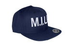 M.I.L.E. Classic Logo Snapback Hat - Navy