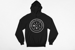 Large Patch Hoodie - Black/White