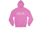 Box Logo hoodie - Pink/White