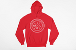 Large Patch Hoodie - Red/White